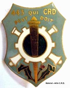Materiel- 443e CRD